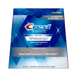 Crest 3D White Luxe Whitestrips Supreme FlexFit