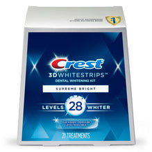 3D Whitestrips Supreme Bright At-home Teeth Whitening Kit 42 strips