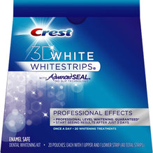 Crest 3D Pro Effects 40 Strips (20 Treatments) Teeth Whitening Strips